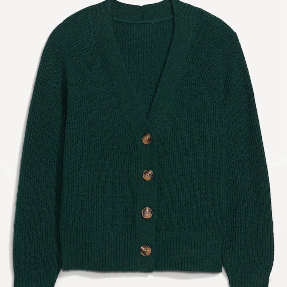 Old Navy shaker stitch cardigan sweater.